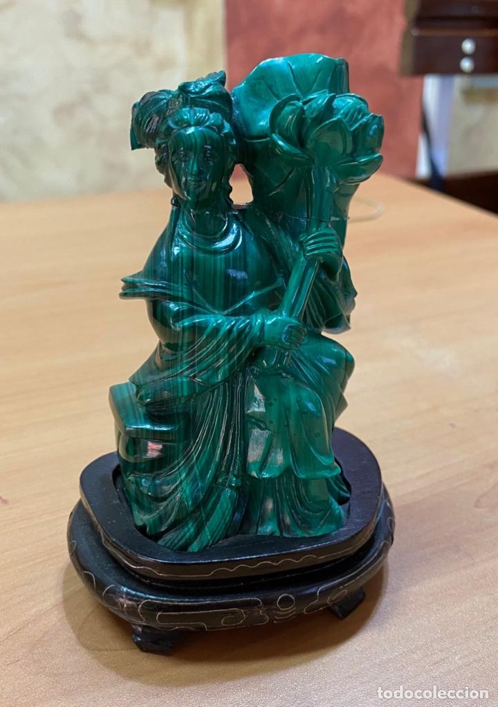 Arte: Escultura de Malaquita - Foto 2