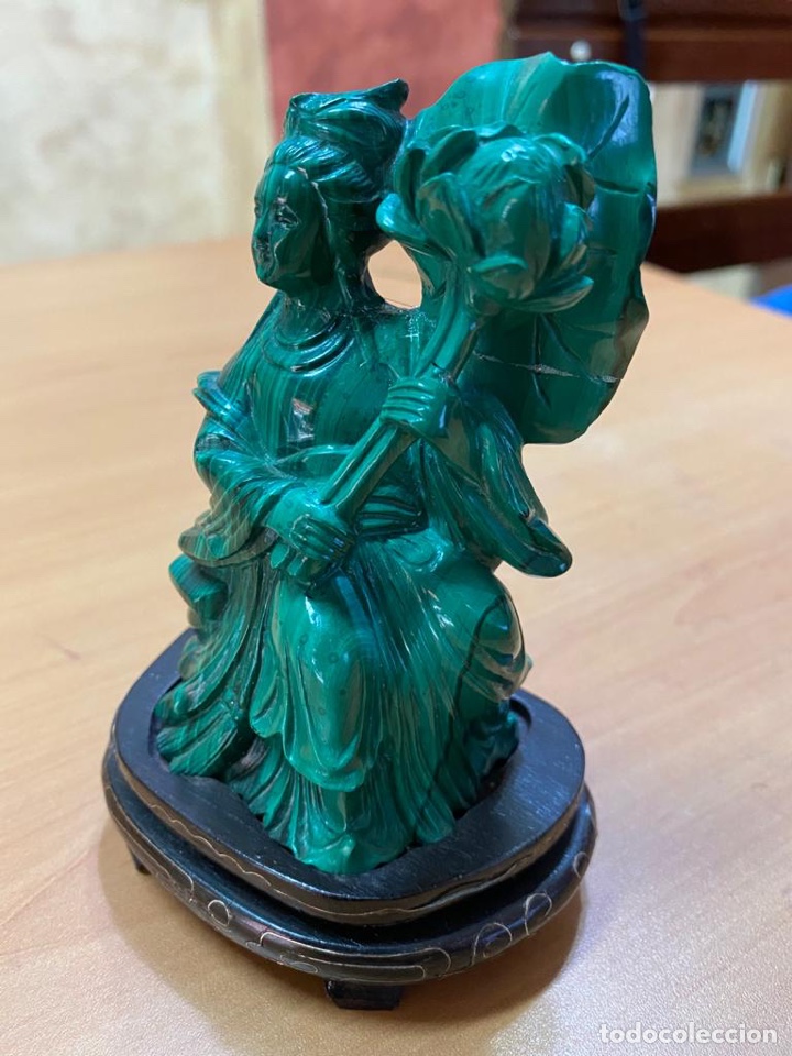 Arte: Escultura de Malaquita - Foto 1