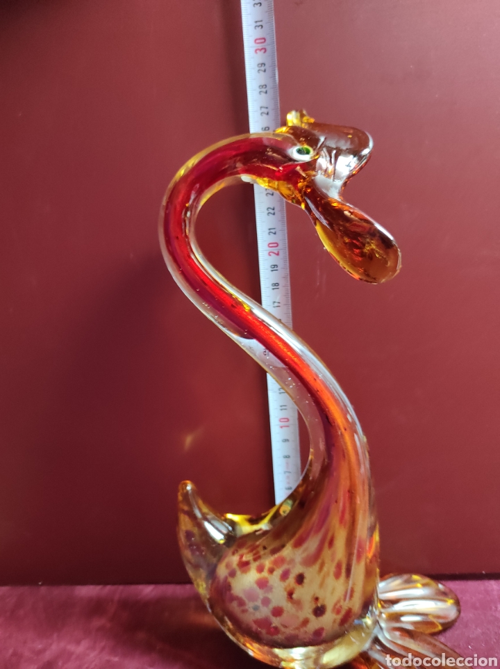 Arte: Figura Pato Cristal de Murano - Foto 6
