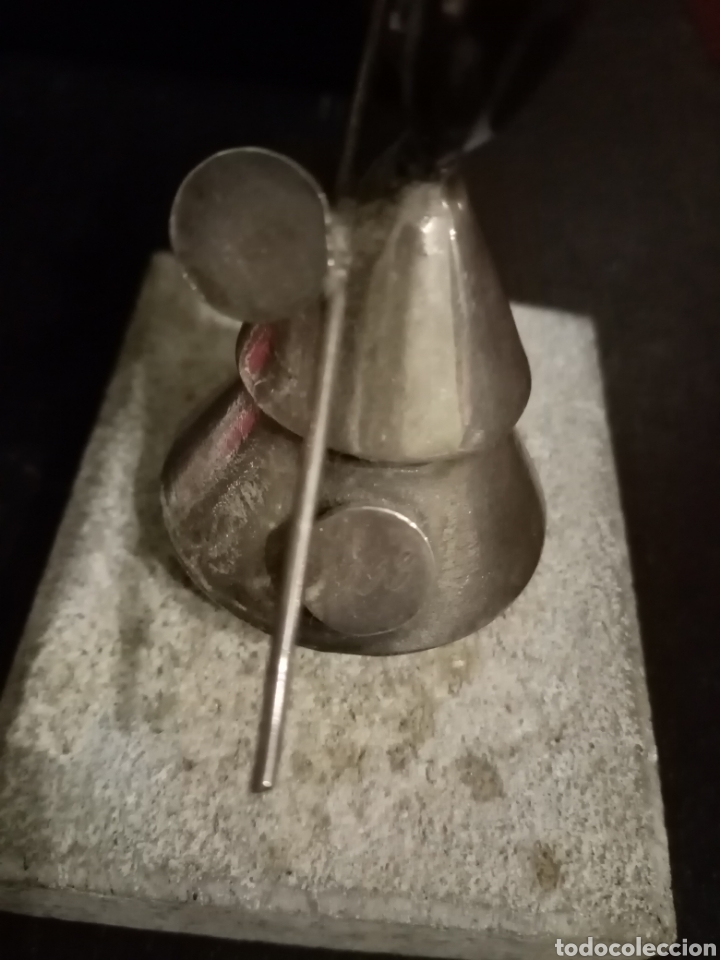 Arte: Figura pelegrin de plata - Foto 3