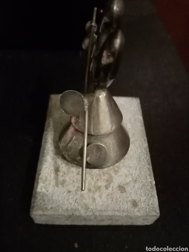 Arte: Figura pelegrin de plata - Foto 4
