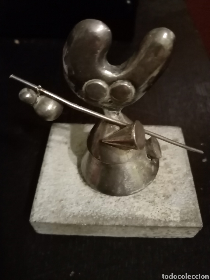 Arte: Figura pelegrin de plata - Foto 1