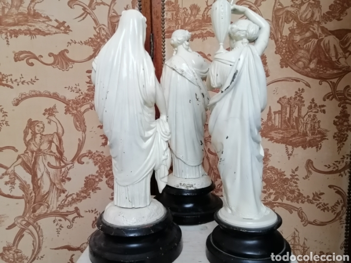Arte: TRES FIGURAS REPRESENTANDO LAS ARTES - Foto 2