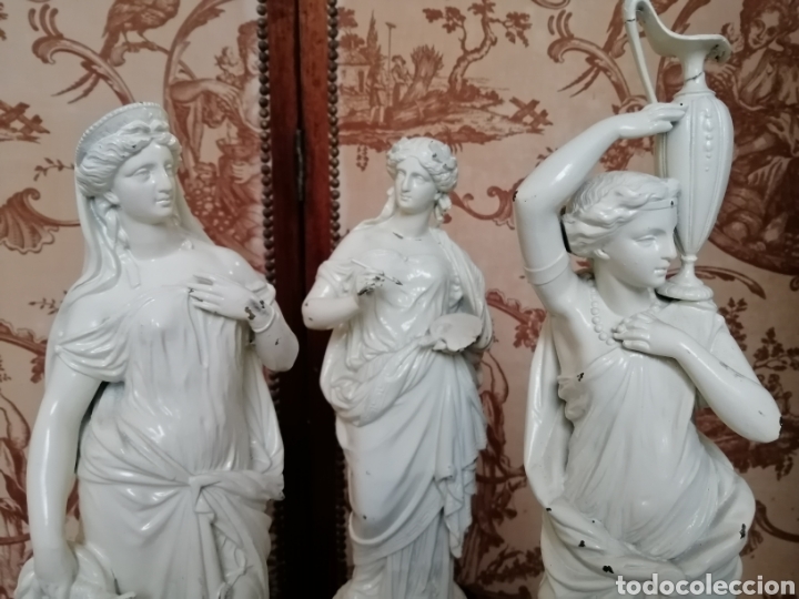 Arte: TRES FIGURAS REPRESENTANDO LAS ARTES - Foto 6