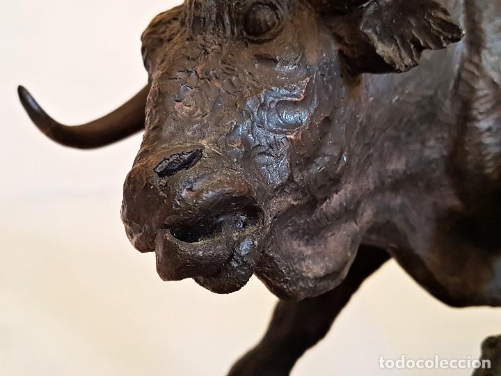 Arte: LA ESTOCADA II, ESCULTURA EN GR&Eacute;S DE ANDR&Eacute;S PERALTA. 1990 - Foto 7