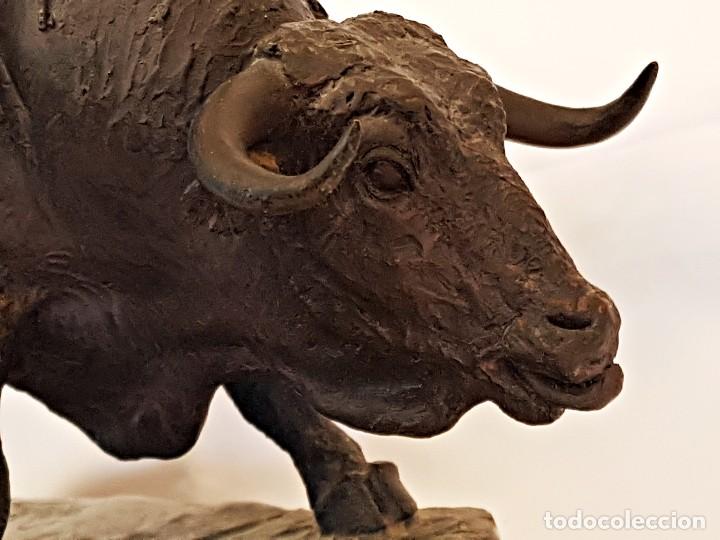 Arte: LA ESTOCADA II, ESCULTURA EN GR&Eacute;S DE ANDR&Eacute;S PERALTA. 1990 - Foto 11