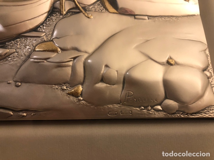 Arte: CUADRO RELIEVE PLATA 925 - L. PESARESI - Foto 2