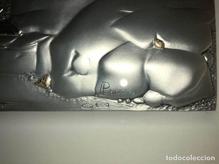 Arte: CUADRO RELIEVE PLATA 925 - L. PESARESI - Foto 6