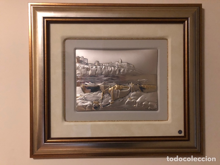 Arte: CUADRO RELIEVE PLATA 925 - L. PESARESI - Foto 10