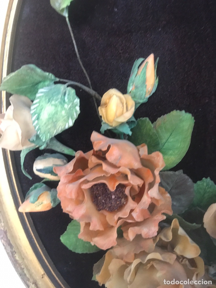 Arte: Cuadro ovalado rosas - Foto 4