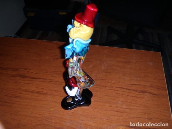 Arte: PAYASO CRISTAL DE MURANO - Foto 2