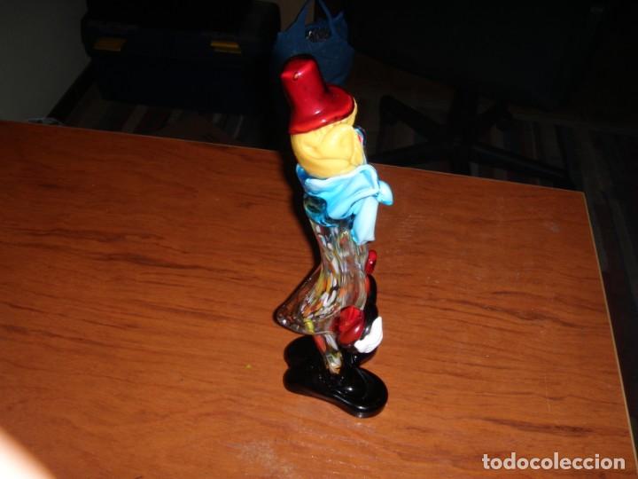 Arte: PAYASO CRISTAL DE MURANO - Foto 3