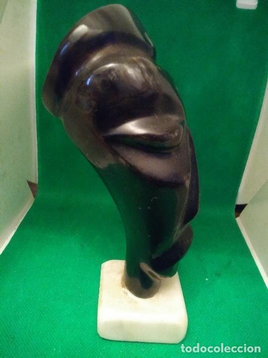 Arte: Cuerno tallado con rostro - Foto 11