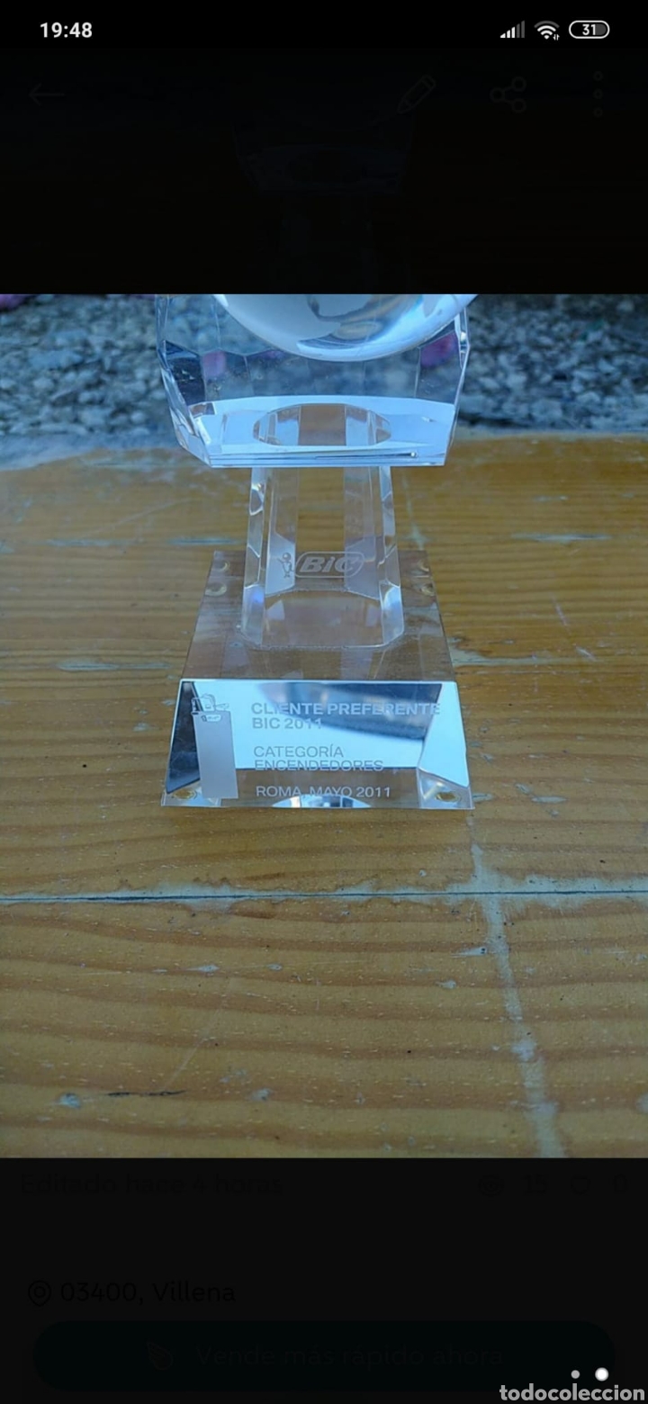 Arte: Escultura de cristal de la casa bic - Foto 2