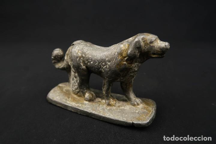 Arte: Antigua Figura Perro de Esta&ntilde;o - Foto 1