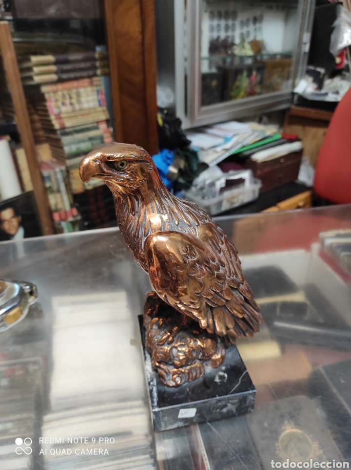 Arte: Escultura en bronce de un &aacute;guila - Foto 2