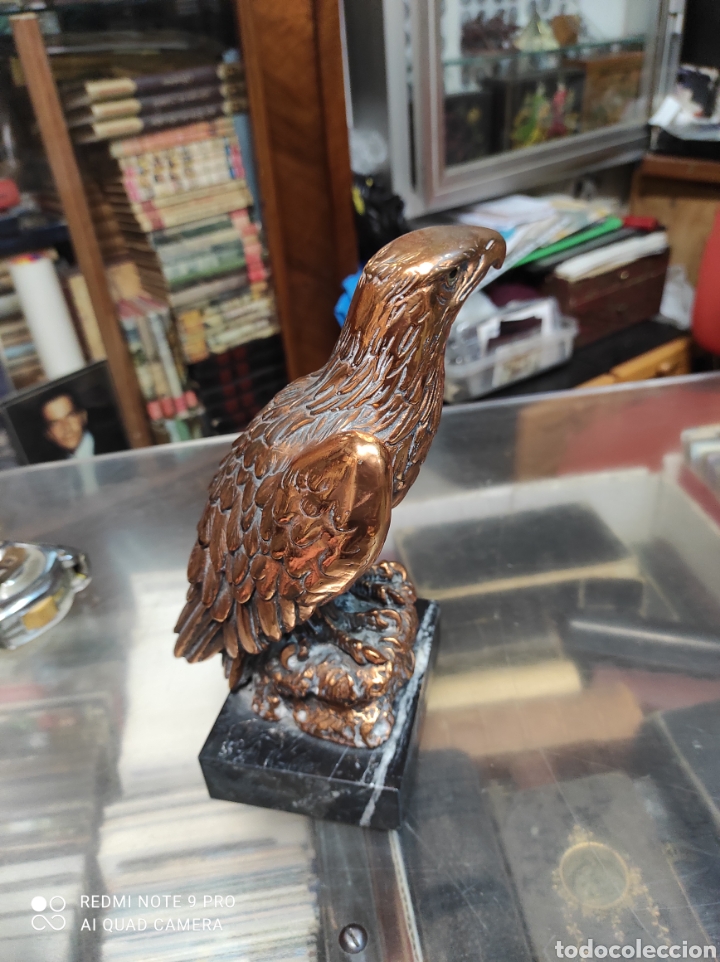 Arte: Escultura en bronce de un &aacute;guila - Foto 4