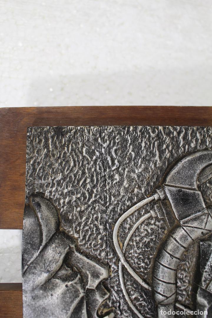 Arte: cuadro escultura relieve ciclista - Foto 6