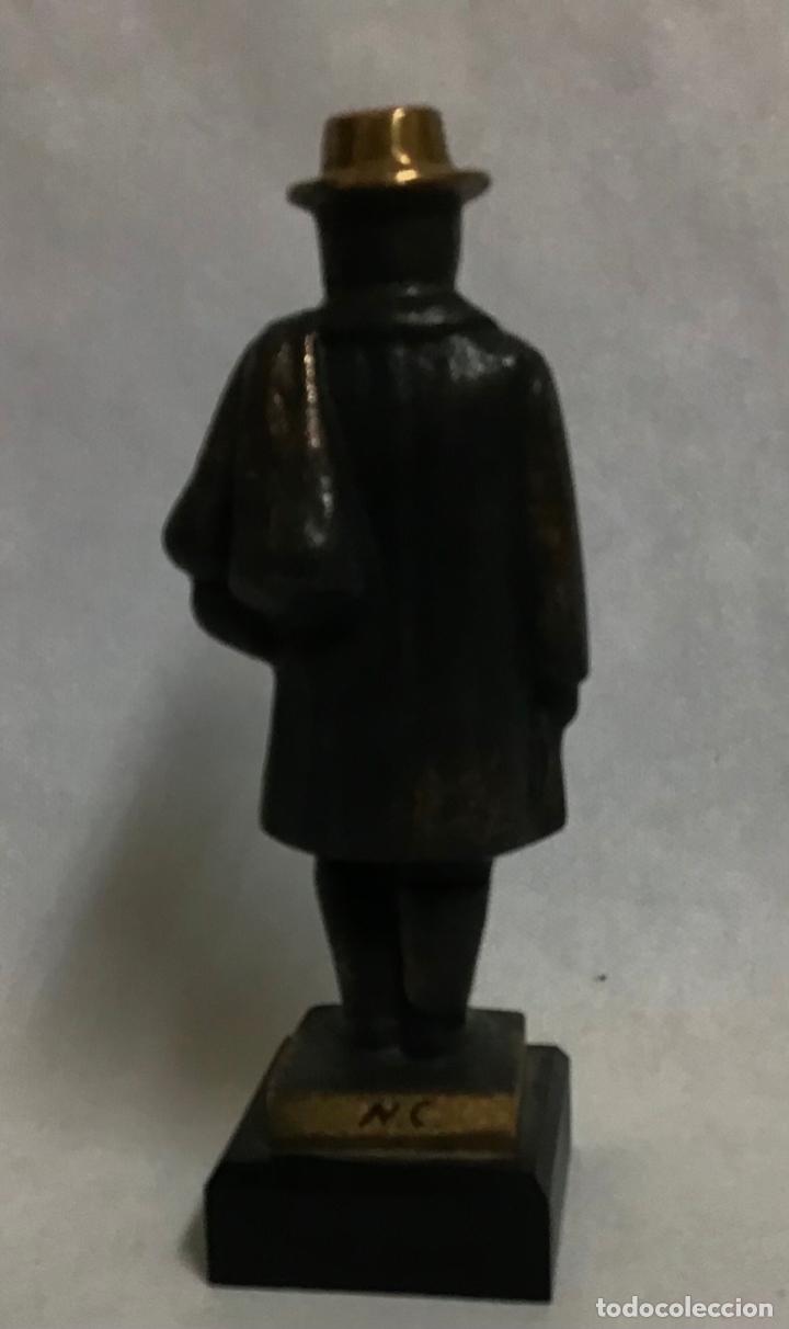 Arte: BOR&Aacute;S N.C., FIGURA DE BRONCE SUECA - Foto 2