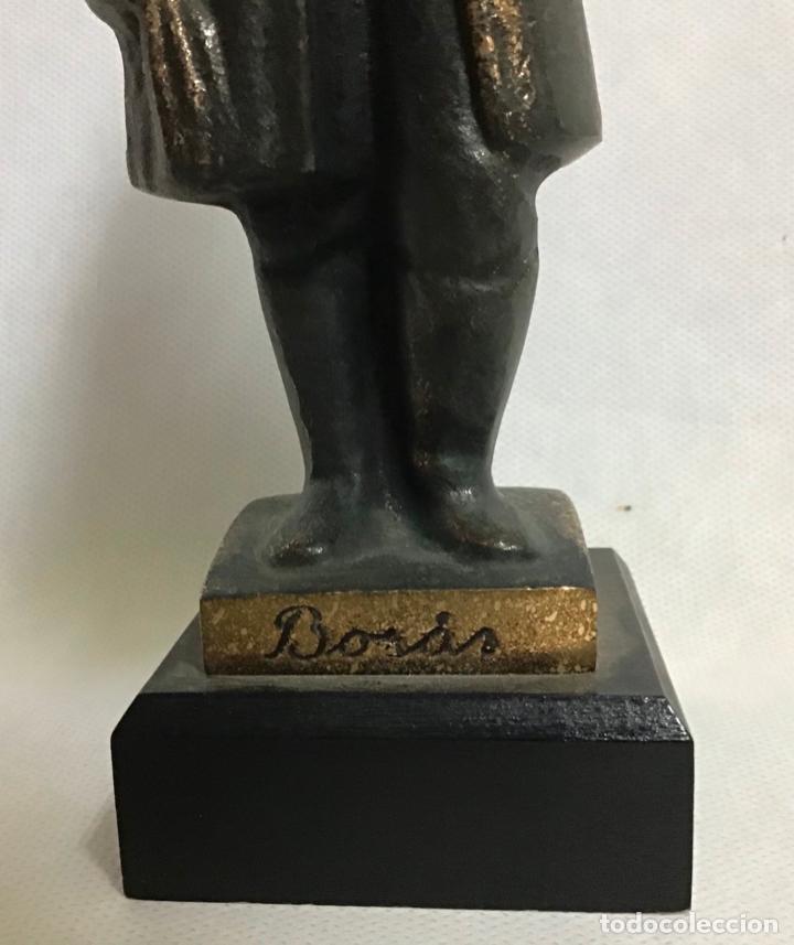 Arte: BOR&Aacute;S N.C., FIGURA DE BRONCE SUECA - Foto 4