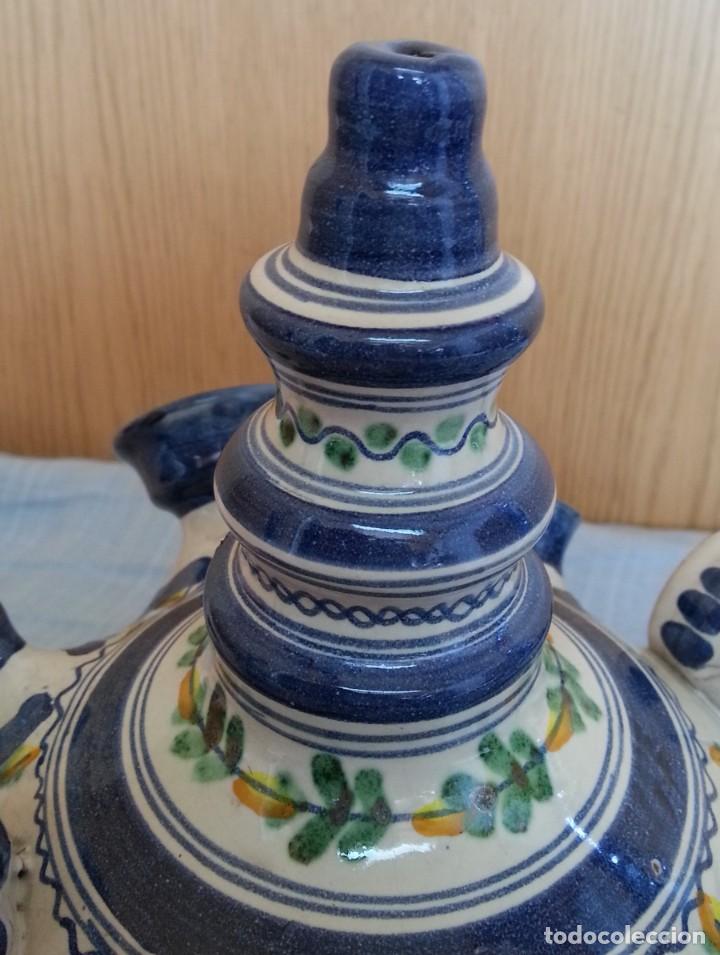 Arte: Botijo de forma imposible en cer&aacute;mica. - Foto 2