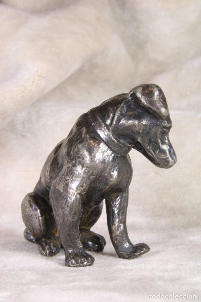 Arte: Perrito sentado. Miniatura. Sitting puppy. Miniature. - Foto 3