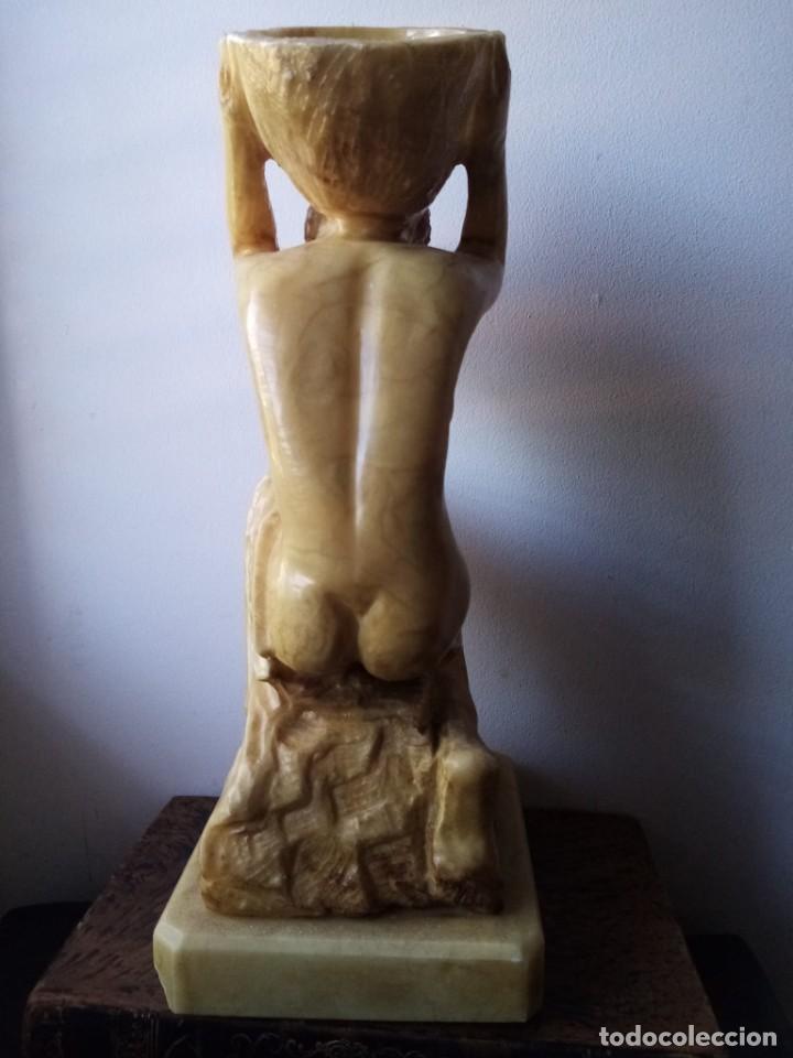 Arte: Escultura de m&aacute;rmol antigua. - Foto 2
