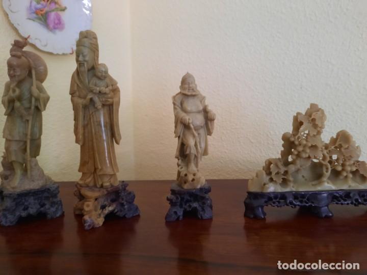 Arte: Conjunto figuras de Jade - Foto 2