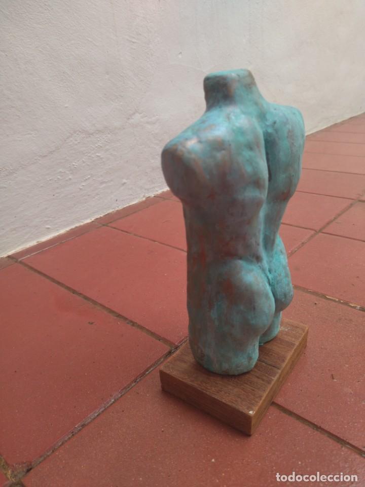 Arte: Busto masculino de cer&agrave;mica - Foto 4
