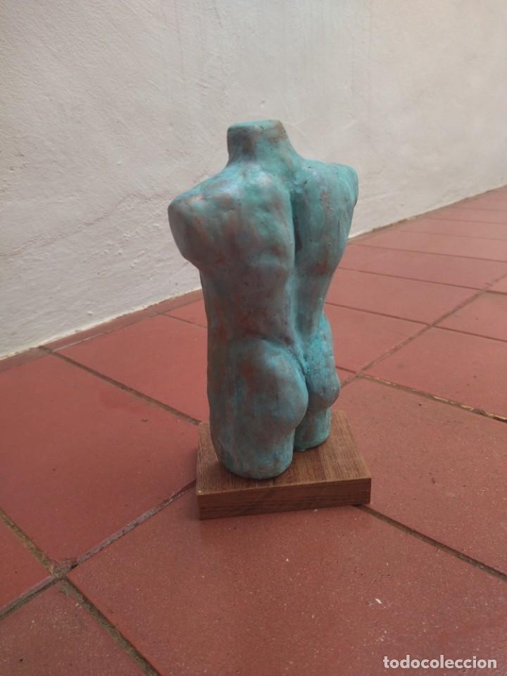 Arte: Busto masculino de cer&agrave;mica - Foto 5