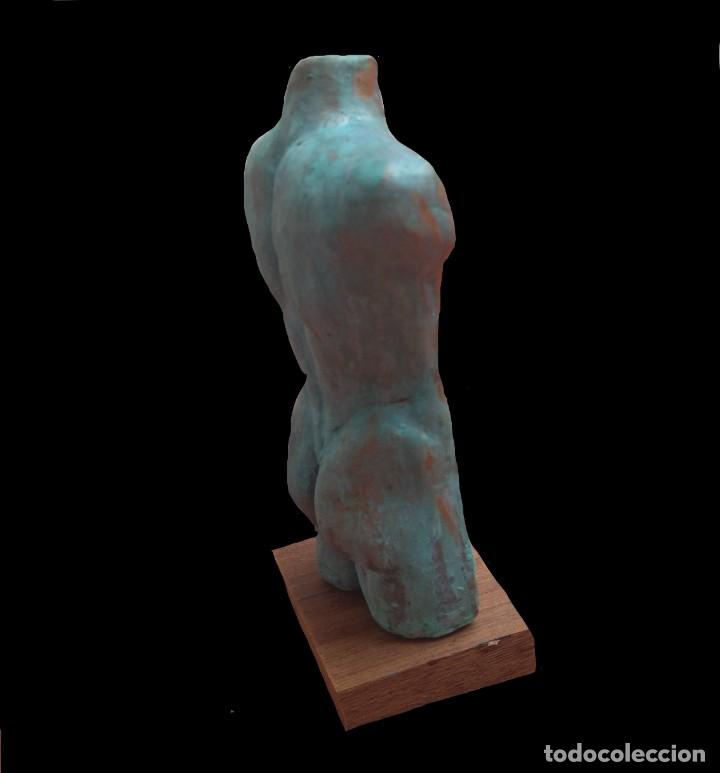 Arte: Busto masculino de cer&agrave;mica - Foto 2