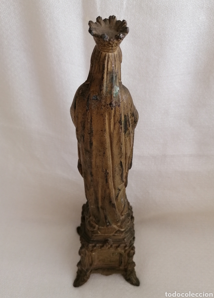 Arte: Antigua Virgen Lourdes. - Foto 8