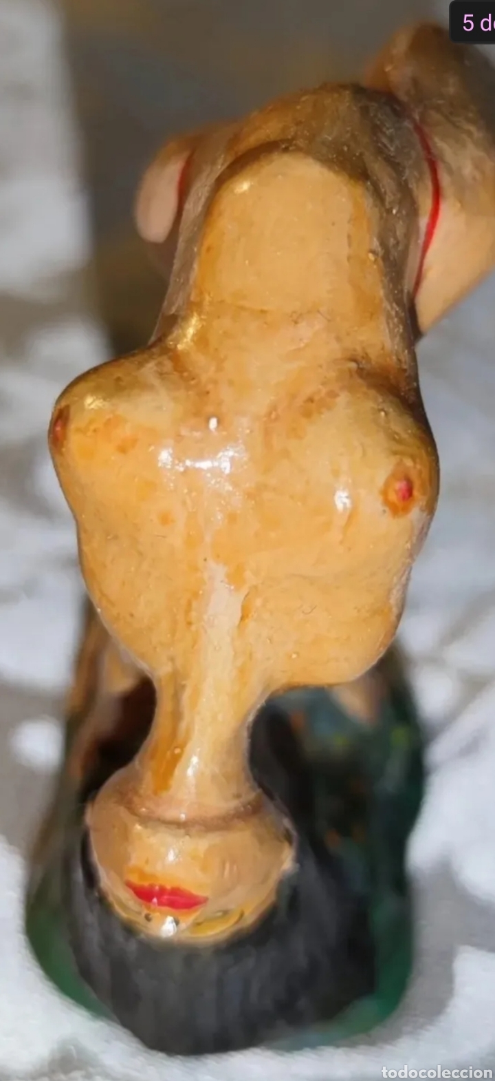 Arte: Figura posado mujer (Plomo) - Foto 5