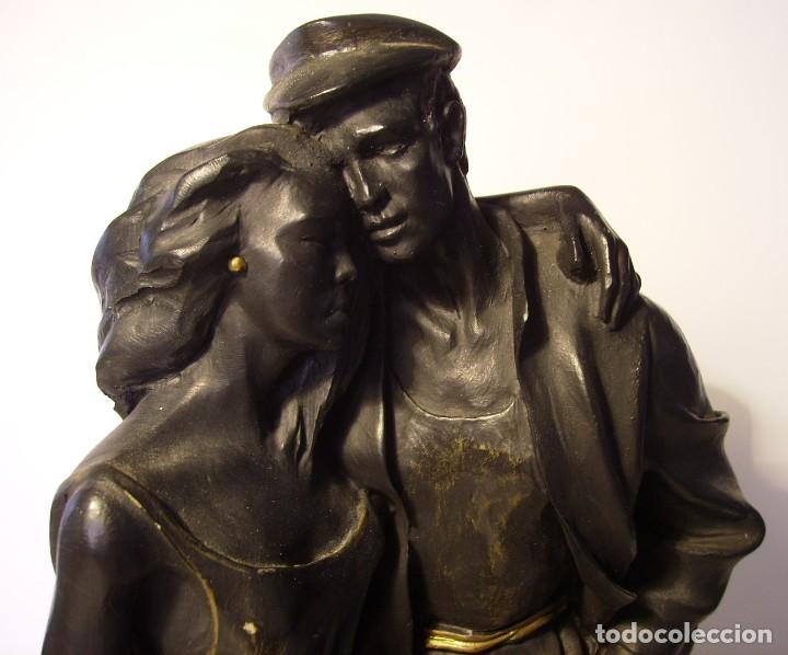 Arte: ESCULTURA CON DOS FIGURAS - Foto 11