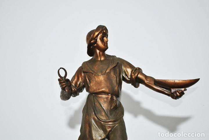 Arte: ESCULTURA DE CALAMINA - LA NAVIGATION - Foto 3