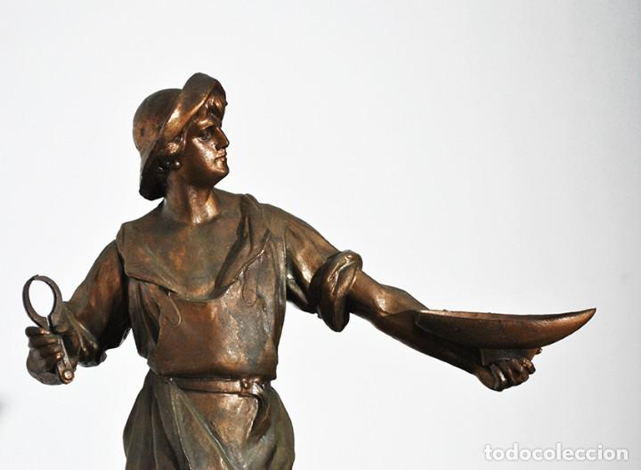 Arte: ESCULTURA DE CALAMINA - LA NAVIGATION - Foto 7