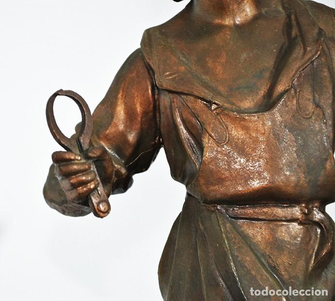 Arte: ESCULTURA DE CALAMINA - LA NAVIGATION - Foto 8