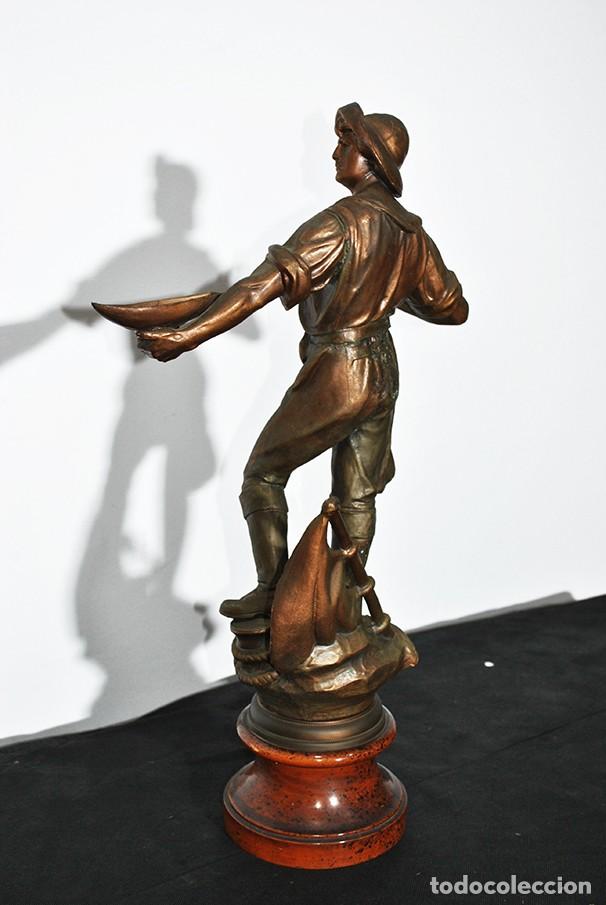 Arte: ESCULTURA DE CALAMINA - LA NAVIGATION - Foto 10