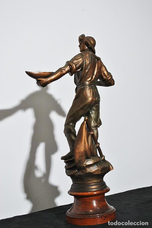 Arte: ESCULTURA DE CALAMINA - LA NAVIGATION - Foto 11