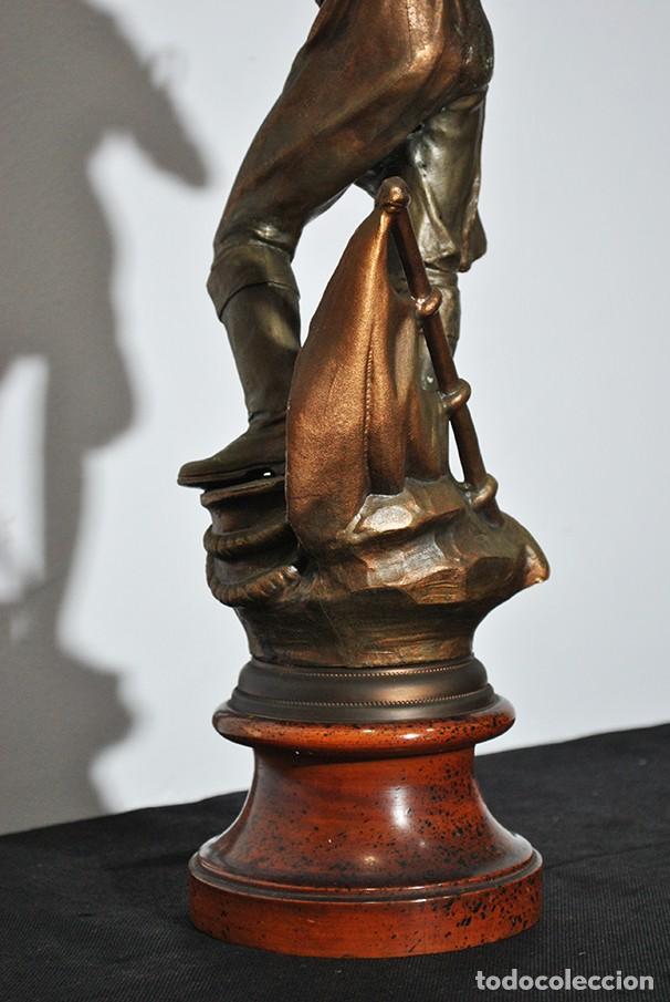 Arte: ESCULTURA DE CALAMINA - LA NAVIGATION - Foto 12