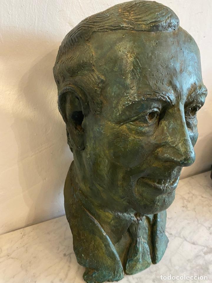 Arte: BUSTO A TAMA&Ntilde;O REAL FIRMADO - Foto 4