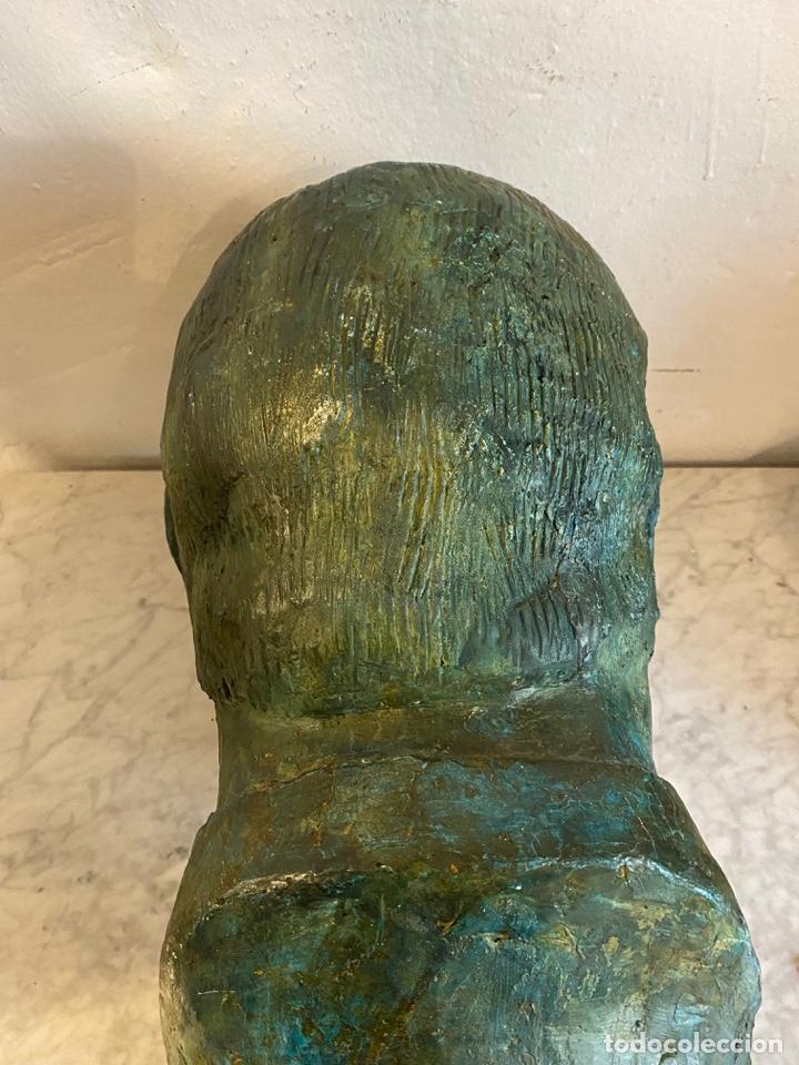 Arte: BUSTO A TAMA&Ntilde;O REAL FIRMADO - Foto 6