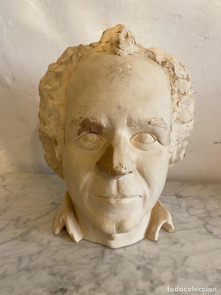 Arte: ANTIGUO BUSTO DE YESO - Foto 1