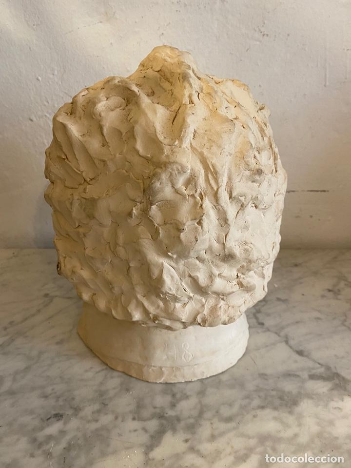 Arte: ANTIGUO BUSTO DE YESO - Foto 5