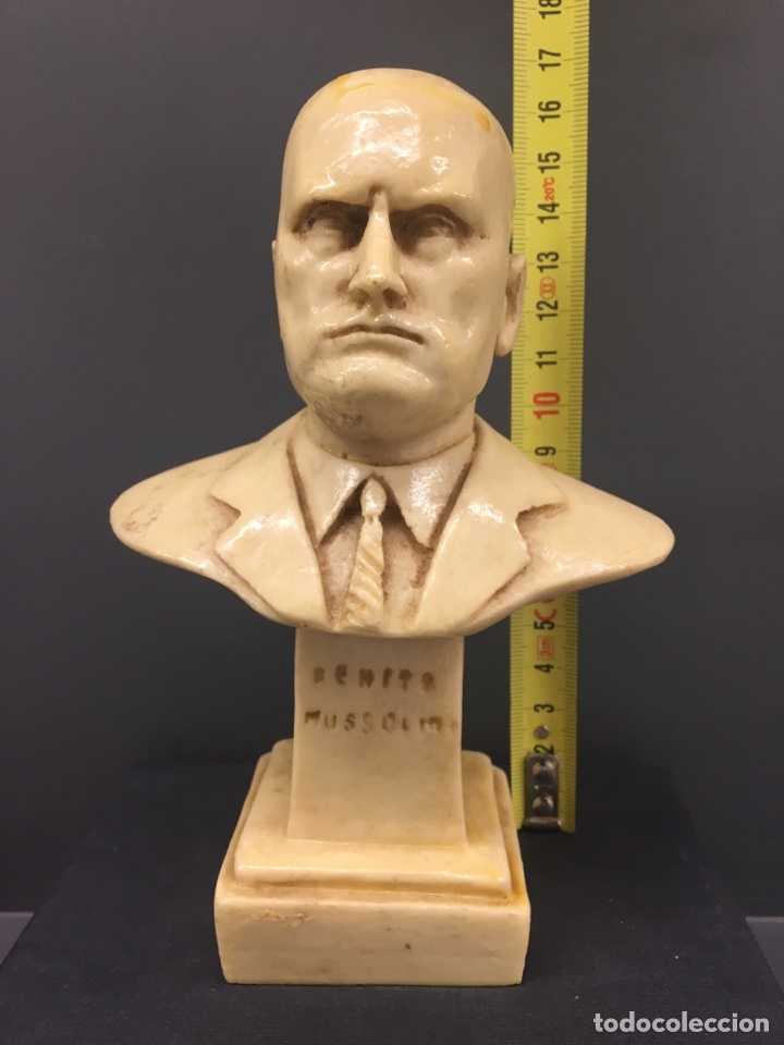 Arte: ESCULTURA BENITO MUSSOLINI. DUCE - Foto 5