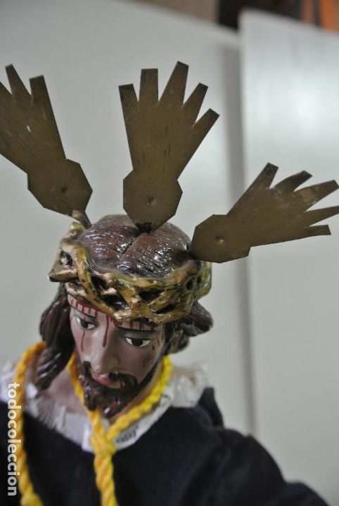 Arte: Figura. Cap y pota. Cristo del Gran Poder - Foto 3