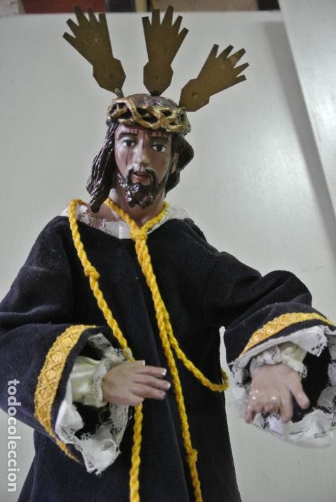 Arte: Figura. Cap y pota. Cristo del Gran Poder - Foto 11