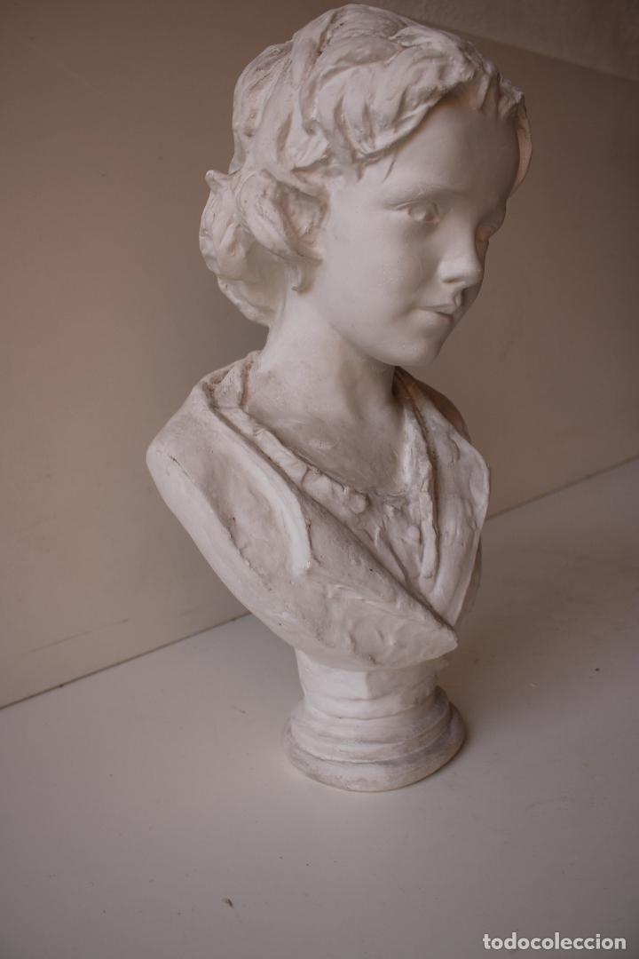 Arte: busto escultura firmada - Foto 2
