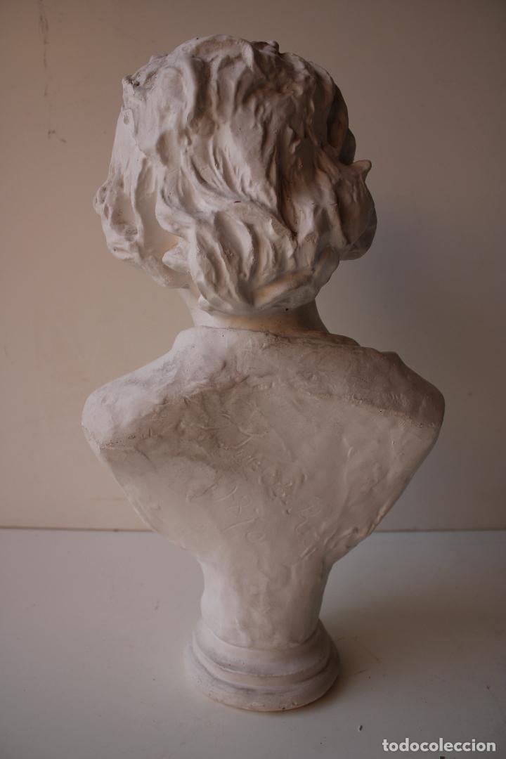 Arte: busto escultura firmada - Foto 3