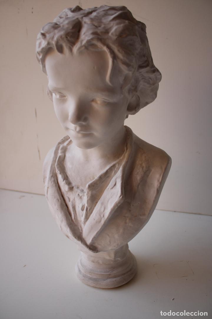Arte: busto escultura firmada - Foto 4